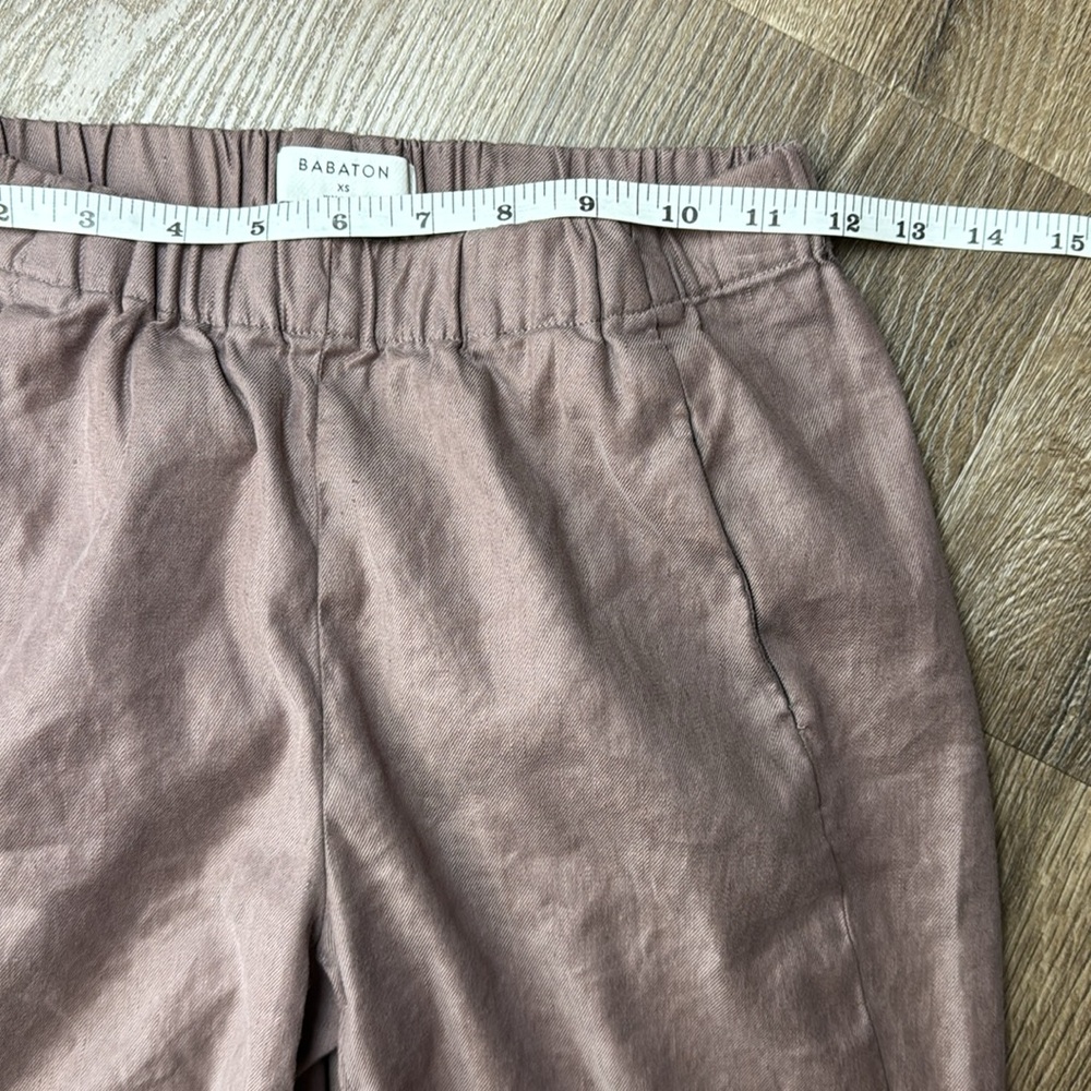 Babaton Dexter Linen Blend‎ Soft Tapered Fit Jogger - Picture 6 of 11